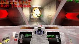 DXX Raytracer [Descent with Ray tracing] - Level 1: Lunar Outpost