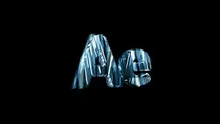 3D Text Animation - AfterEffects & Cinema4D Lite