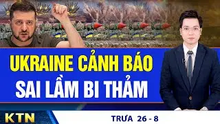 TRƯA 26/8: Hamas phóng tên lửa vào miền Trung Israel; Nhảy xuống dòng nước cứu tài xế bị lũ cuốn
