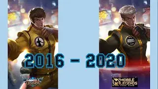32 HERO 2016 SEASON 1 VS NOW!!!🔥/MOBILE LEGEND BANG BANG#