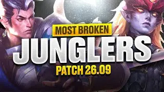 NEW JUNGLE TIER LIST for PATCH 26.09 - League of Legends