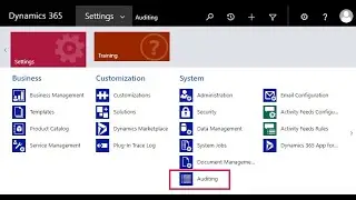 Auditing feature in Microsoft Dynamics CRM