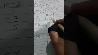 simple fractions | maths