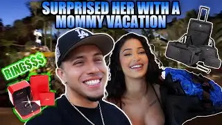 SURPRISED HER w/ A MOMMY VACATION !!