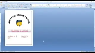 PROJECT COVER PAGE 2023