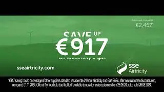 SSE Airtricity Best One Year Fixed Rate Energy Plan - Save €917