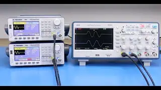 How to synchronize signals using the burst function on 4050 or 4060 Series generators