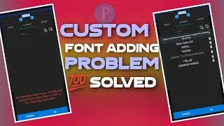Thallumaala | Pixellab FONT Adding Problem | Pixellab EDITING | Pixellab Custom FONTS Add |