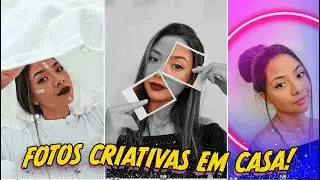 FOTOS CRIATIVAS EM CASA COM CELULAR + EDIÇÃO!!