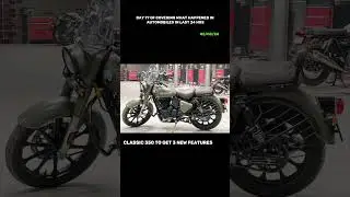 Classic 350 to get 3 new features #royalenfield #shorts