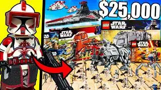 Unboxing a $25,000 LEGO STAR WARS Mystery Box...