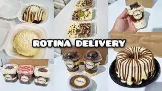 MY ROUTINE WORKING WITH SWEET DELIVERY AT HOME - Replenishing stock, production and orders