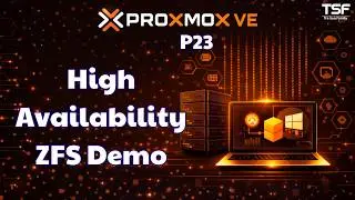 Proxmox - P23 High Availability Test with ZFS Replication – Full Demo Proxmox 9