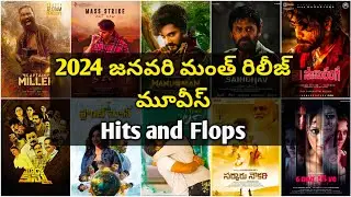 2024 january month release movies hits and flops list