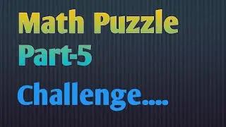 Math Puzzle Part-5