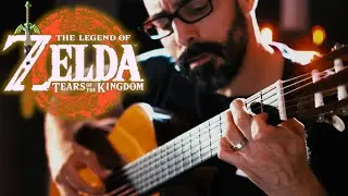 Zelda Tears Of The Kingdom "Riju's Theme" Classical Guitar Cover