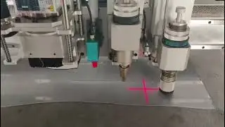 PET sheet CNC knife cutting machine