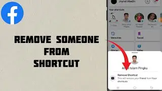 How to Remove Someone From Shortcut on Facebook