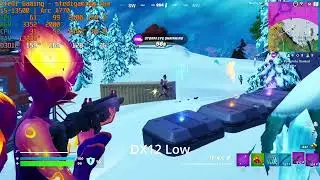 Fortnite: Arc A770 with Core i5-13500 in DX12 Low and Performance Mode