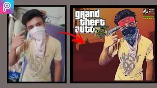 Instagram viral reel grand theft auto special photo editing | Trending San Andreas photo editing