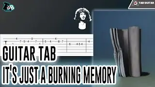 A1 | The Caretaker - it's just a burning memory Guitar Tutorial (TAB)