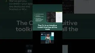 Meet Wix CLI #shorts #development #appdevelopment