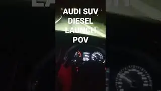 AUDI SUV DIESEL LAUNCH POV #shorts