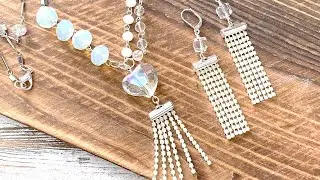 How-To Jewelry: Easy Sparkle Necklace and Earrings Set