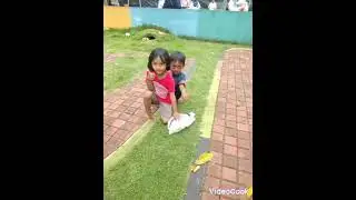 Albid Alme Main ke Taman Pasir #main #taman #wahanamainananak #shorts
