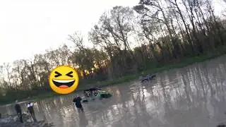 mud nationals Water wheelie hole at hillarosa atv park