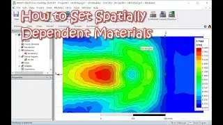 How to Set Spatially Dependent Materials