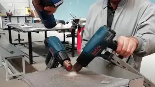 Aerogel insulation fire test by KORDA engineers