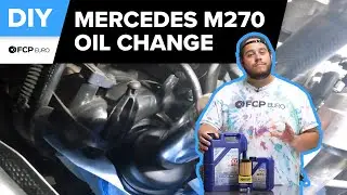 Mercedes GLA250 Engine Oil & Filter Replacement DIY (2015-2020 Mercedes-Benz X156 GLA, W177 CLA)