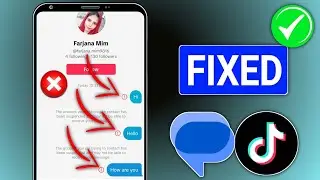 Проблема с отправкой сообщений в TikTok | Аккаунт, с которым вы пытаетесь связаться,