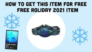 HOW TO GET THE Flurry Belt FOR FREE (Roliday Rumble 2021)