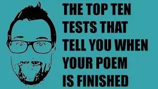 How to know a poem is finished - How to write better poetry