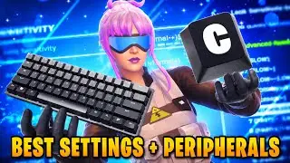 *NEW* BEST Keyboard and Controller Settings + Peripherals in Fortnite!
