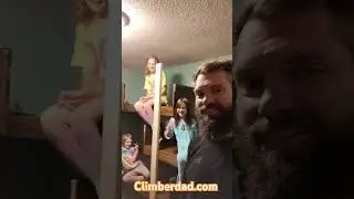 Triple #BUNKBED with a #CLIMBERDAD Twist.