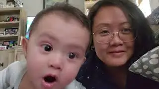 Baby face expression #foryourpage  #happybaby #easteregg