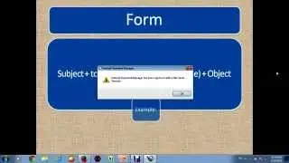 Present Continuous Tense