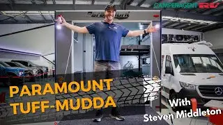 Delve into the Paramount Caravans Tuff Mudda, The Toy Hauler That Takes It All.