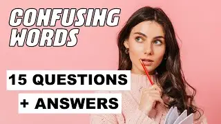 TEST Your English Vocabulary! Do you know these confusing words? 😳