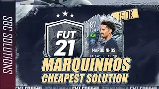 FUT FREEZE MARQUINHOS & FUT FREEZE CHALLENGE SBC (CHEAPEST SOLUTION) - FIFA 21 ULTIMATE TEAM