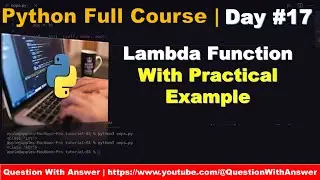 Lambda Function in Python | Python tutorial | Python for beginners 2023 