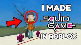 I made SQUID GAME in ROBLOX.