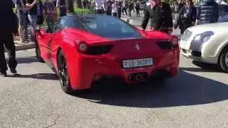 Ferrari 458 Italia & Ferrari F12 Berlinetta Exhaust Sound.