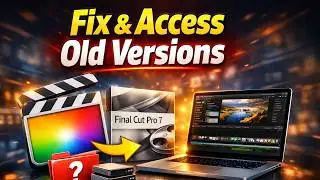 How to Open Final Cut Pro on Mac | Open Old Version of Final Cut Pro