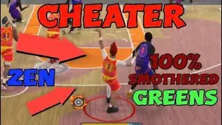 CHEATERS ARE RUINING NBA 2K24!!!  ZEN AND TITAN USERS IN STAGE!?!?