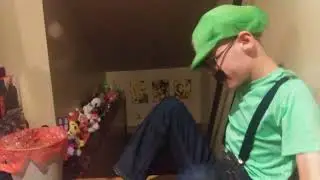 He Hit that wall like it was no one's business!