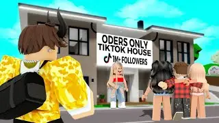 I SNUCK Into a ODERS Only TIK TOK HOUSE.. (Brookhaven RP)
